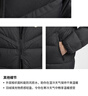 耐克男子防風(fēng)羽絨服夾克冬季保暖梭織連帽NIKE STORM-FIT HQ4183 010黑 XL 曬單實(shí)拍圖
