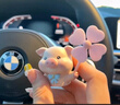 迪加倫創(chuàng  )意卡通車(chē)載香薰出風(fēng)口風(fēng)車(chē)樂(lè )園擺件可愛(ài)小動(dòng)物空調風(fēng)口飾品男女 曬單實(shí)拍圖