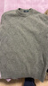 杉杉【100%綿羊毛】羊毛衫男士長(cháng)袖秋冬商務(wù)休閑圓領(lǐng)提花打底套頭衫 曬單實(shí)拍圖