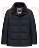 雪中飛鵝絨羽絨服爸爸裝男士冬季保暖防寒羊毛領(lǐng)中老年加厚外套175 曬單實(shí)拍圖