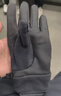 蕉下（beneunder）手套冬季男騎行手套滑雪手套女防風(fēng)保暖手套玩雪防滑可觸屏登山黑 曬單實(shí)拍圖
