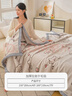 名創(chuàng  )優(yōu)品（MINISO）拉舍爾毛毯蓋被毯子加厚蓋毯被子 午睡毯毛巾被200x230cm約7斤 曬單實(shí)拍圖