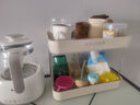 櫥明星杯子置物架收納桌面放水杯收藏架餐桌托盤(pán)家用茶杯架雙層瀝水杯架 奶油白-【兩層】帶瀝水盤(pán) 曬單實(shí)拍圖