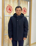 皮爾卡丹90鵝絨羽絨服男士防寒保暖可拆卸羽絨內膽爸爸冬裝中年冬季外套男 藏青色【90%鵝絨】 【可拆卸羽絨內膽】 XL 【推薦體重 130-145斤】 曬單實(shí)拍圖