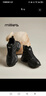 妙麗（Millies）加絨老爹鞋女秋冬高幫鞋運動(dòng)鞋時(shí)尚厚底增高休閑鞋女鞋 黑色 40  曬單實(shí)拍圖