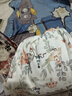 【冬季爬服】新生兒衣服嬰兒連體衣春秋冬季寶寶夾棉加厚純棉 林間奇遇60克薄棉連體衣 90cm 曬單實拍圖