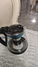 天喜（TIANXI）玻璃茶壺泡茶壺耐熱大容量耐高溫加厚茶具泡茶器茶水分離壺沖茶器 2000ml壺+6只耐高溫杯+竹制杯架 曬單實(shí)拍圖