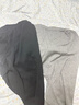 海瀾之家保暖褲男士秋褲男純棉打底褲男保暖褲100%純棉毛褲線(xiàn)褲棉褲男秋褲 黑色/深麻灰（2條裝） 2XL -180/105(150-170斤) 曬單實(shí)拍圖