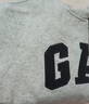 GAP男女裝春季款字母logo拉鏈連帽衛衣寬松外套美版868454 灰色 L 美碼 XL亞洲碼185/104A 曬單實(shí)拍圖