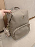 愛(ài)可樂(lè )（Echolac）雙肩包女背包旅行休閑電腦包百搭潮流書(shū)包送女友CKP2075云母灰 曬單實(shí)拍圖