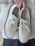 愛(ài)步（ECCO）板鞋女 26年新款春季時(shí)尚百搭牛皮輕盈德訓休閑鞋 柔酷11號235803 石灰色/亮白色23580361598 38 （尺碼偏大，建議拍小一碼） 曬單實(shí)拍圖