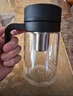 萬(wàn)象（WANXIANG）玻璃杯高硼硅材質(zhì)U211商務(wù)辦公泡茶杯500ML時(shí)尚便攜家用手柄杯 曬單實(shí)拍圖