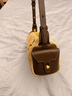 Songmont山下有松循跡mini相機包頭層牛皮女單肩斜挎手機包【新年禮物】 沙駝棕 （絨面皮）現貨 曬單實(shí)拍圖