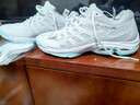 美津濃（MIZUNO）專(zhuān)業(yè)排球鞋WAVE MOMENTUM PRO魔藤系列男女緩震保護穩定支撐團購 青新白 [輕彈迅疾] VOLTAGE 2 40.5=260mm 曬單實(shí)拍圖