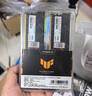 阿斯加特（Asgard）32GB(16GBx2) DDR4 3600 臺式機內存條 金倫加&TUF聯(lián)名款 馬甲條 海力士CJR CL18 黑橙甲 曬單實(shí)拍圖