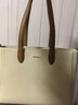 COOGI包包女款輕奢品牌女士斜挎手提托特包女情人節生日禮物送女友老婆 米白色 京倉直發(fā) 曬單實(shí)拍圖