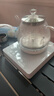 立客（LIKE）智能全自動(dòng)底部上水電熱水壺茶具茶臺保溫電水壺自動(dòng)上水一體機高硼硅玻璃藍光燒水煮茶器上水壺 1L 藍光玻璃升級款套裝LK-SHC15 曬單實(shí)拍圖
