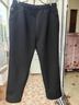 羅蒙品牌老太太加絨褲女冬季寬松大碼秋冬直筒松緊腰加厚老人保暖棉褲 黑色松緊腰 8XL (建議175-190斤穿) 曬單實(shí)拍圖