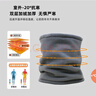 SooGree戶(hù)外防風(fēng)面罩頭套騎行保暖裝備滑雪圍脖搖粒絨冷帽圍巾脖套男女 黑色 曬單實(shí)拍圖