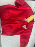 巴拉巴拉童裝兒童毛衣男女童 V 領(lǐng)針織開(kāi)衫駿馬小章紅色新年拜年服 曬單實(shí)拍圖