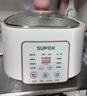 蘇泊爾（SUPOR）電燉鍋 電燉盅 隔水燉家用多功能煲湯燉湯盅陶瓷燕窩燉盅一盅五膽蒸燉一體多用途鍋 DZ25YC886 曬單實(shí)拍圖