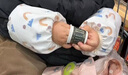 尼多熊兒童袖套寶寶防臟套袖防水防污速干嬰幼兒護袖男女童套袖秋冬 曬單實(shí)拍圖