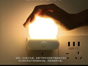 心有所屬智能插電小夜燈嬰兒喂奶床頭燈臥室感應氛圍燈生日禮物夜光節能燈 曬單實(shí)拍圖