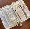 MUJI可選擇口袋的收藏夾痛包收納袋票卡夾 新年情人節禮物 象牙色窄型 曬單實(shí)拍圖