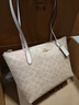 蔻馳（COACH）【品牌直供】女士FIONA24手提單肩托特包CBT18新年禮物 曬單實(shí)拍圖