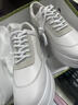 赫升【斷碼特賣(mài)】?jì)仍龈吲?CM厚底百搭小白鞋軟面輕便舒適休閑鞋子 白色W2W195Y041D 35 曬單實(shí)拍圖