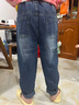 左西男童牛仔褲兒童褲子春裝2026新款男孩春裝中大童長(cháng)褲 牛仔色 160 曬單實(shí)拍圖