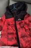 雪中飛【雙面穿】?jì)和鸾q服冬季新款男女童保暖加厚面包服拜年服外套 緋紅（單面穿） 140 曬單實(shí)拍圖