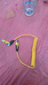 車(chē)載伸縮彈簧65W充電線(xiàn)四合一數據線(xiàn)適用華為蘋(píng)果16iPhone快充線(xiàn) 車(chē)載彈簧線(xiàn)（黃色）-1條裝 曬單實(shí)拍圖