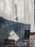 EMPORIO ARMANI EA7阿瑪尼秋冬季新款牛仔褲男修身小直筒彈力輕奢男裝小腳長(cháng)褲子 中藍6067款 32 碼2尺5 曬單實(shí)拍圖