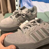 adidas ENTRAP美式校園風(fēng)運動(dòng)少年感復古籃球風(fēng)板鞋男女阿迪達斯 灰色/純質(zhì)冰灰   42.5 曬單實(shí)拍圖