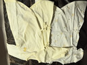 全棉時(shí)代嬰兒針織蝴蝶衣純棉新生兒衣服滿(mǎn)月寶寶四季 鴨+黃 59碼 曬單實(shí)拍圖
