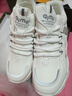 回力瑞牌老爹鞋女2025新款透氣休閑運動(dòng)休閑鞋內增高女鞋 白色皮面升級版 37 曬單實(shí)拍圖