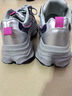 大東秘語(yǔ)紫色厚底老爹鞋女2025春夏季新款時(shí)尚透氣炸街歐貨網(wǎng)面運動(dòng)鞋 玫紅色 35 曬單實(shí)拍圖