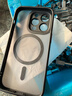 藍妮子 適用蘋(píng)果14手機殼iPhone14promax保護套磁吸 蘋(píng)果14pro手機殼全包磨砂男女款 深空黑【精孔鏡頭版】金屬鏡頭圈丨強力磁吸丨膚感磨砂 蘋(píng)果14Pro【三攝-6.1英寸】 曬單實(shí)拍圖