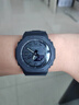 卡西歐（CASIO）手表男G-SHOCK系列農家橡樹(shù)黑武士GA-2100-1A1防水 曬單實(shí)拍圖