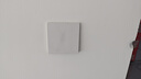德力西（DELIXI）開(kāi)關(guān)插座 295超薄啞光磨砂大板 86型墻壁電源開(kāi)關(guān) 六類(lèi)電腦漢玉白 曬單實(shí)拍圖
