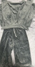 MUJI男式 暖柔家居睡衣套裝 家居服 睡衣冬季加厚 炭灰色5A L-XL 曬單實(shí)拍圖