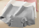 古今（GUJIN）女士?jì)妊澟兠抟志d中腰包臀防走光平角打底大碼安全褲四角短褲 曬單實(shí)拍圖