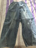左西男童加絨褲子保暖兒童秋冬季牛仔褲2025新款彎刀褲 牛仔色 150 曬單實(shí)拍圖