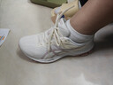 亞瑟士ASICS跑步鞋女鞋穩定舒適支撐運動(dòng)鞋耐磨透氣跑鞋 GT-1000 10 白色/粉色 38 曬單實(shí)拍圖