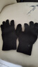 玖慕（JIUMU）山羊絨保暖手套男冬季加厚高檔針織毛線(xiàn)手套戶(hù)外防寒觸屏手套 曬單實(shí)拍圖