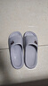 稻草人拖鞋男女居家用秋冬洗澡厚底浴室內外穿情侶防滑靜音涼拖 灰44-45 曬單實(shí)拍圖
