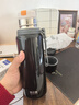 哈爾斯保溫杯316L不銹鋼大容量外出便攜式男女士茶水分離泡茶杯黑660ml 曬單實(shí)拍圖