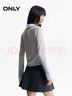 ONLY 2025秋季襯衫拼接領(lǐng)口設計翻領(lǐng)長(cháng)袖正肩T恤女|125302020 曬單實(shí)拍圖