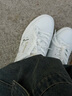 卡賓鞋子男鞋春季新款低幫輕便小白板鞋時(shí)尚百搭防滑運動(dòng)休閑鞋男潮鞋 乳白色 41 【標準皮鞋尺碼】 曬單實(shí)拍圖